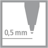 Ergonomic Rollerball - STABILO EASYoriginal Pastel - Right handed - cloudy blue