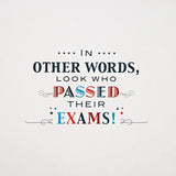 Exam Congratulation Card