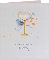 Lovely Birthday Card Cocktail for a Fabulous Birthday