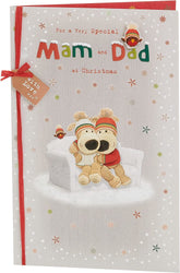 Boofle Mam & Dad Christmas Card
