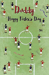 Daddy Football Design Happy Father's Day
