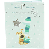 Boofle Extra Special Boy's 1st Birthday Card