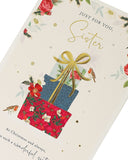 For A Special Sister Christmas Card