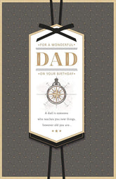 For A Wonderful Dad Nautical Dad Birthday Card