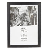 Hampton Frames Kent 20mm A4 Wood Frame Glass Black