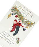 Mam and Dad Christmas Card