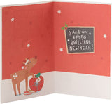 Teacher Christmas Card - to Teacher from Student Christmas Card
