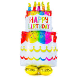 Birthday Cake Foil Balloon