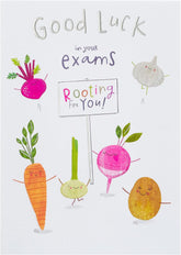 Rooting For You Good Luck Exams Card