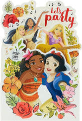 Disney Princess Pop Up Birthday Card