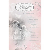For Sister Childhood Memories Verse Birthday Card