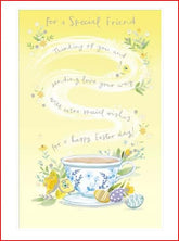 Cards Gibson Special Friend Easter For a Special Friend Thinking of you and sending love.