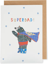 Superdad! Super Bear-Tastic! Father's Day Contemporary Greeting Card
