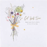 Get Well Soon Card for Her/Friend - Floral Design