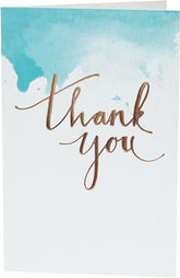 Calligraphy Thank You Card
