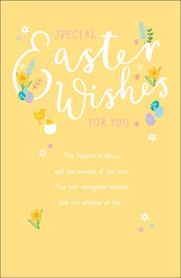 Special Easter Wishes For You Happy Easter Greeting Card Easter Greetings Cards 656827
