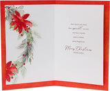 Sister Christmas Card with Sentimental Verse