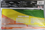 Colorful rainbow foil balloon with "Anagram" branding, floating against a white background.