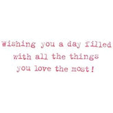 Birthday Balloons Hand-Finished Buttons Birthday Card Embellished Cards For Her BT008