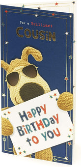Boofle For a Brilliant Cousin Birthday Card