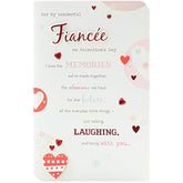 Fiancée Valentine's Day Card With Envelope - Wonderful Design