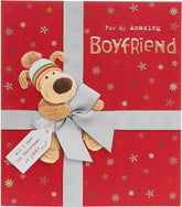 Boofle Wrapped in a Bow Boyfriend Christmas Card
