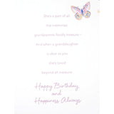 For a Granddaughter Who Means so Much, Birthday Greetings Card