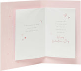 Wife Valentines Day Card With Envelope - Traditional Design