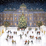 Ice Skating Christmas Card