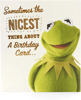 Disney Muppets Kermit The Frog Funny Birthday Card