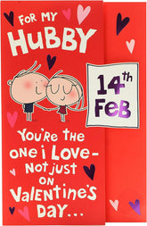 Pop-Up Husband Valentine's Day Card