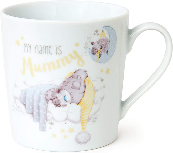 Tiny Tatty Teddy Mummy ceramic mug by Carte Blanche, featuring a cute teddy bear design, perfect for Mother's Day gifts.