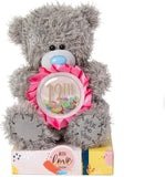 Soft M7 13th Rosette Plush by Carte Blanche featuring detailed embroidery and plush fabric in elegant design.