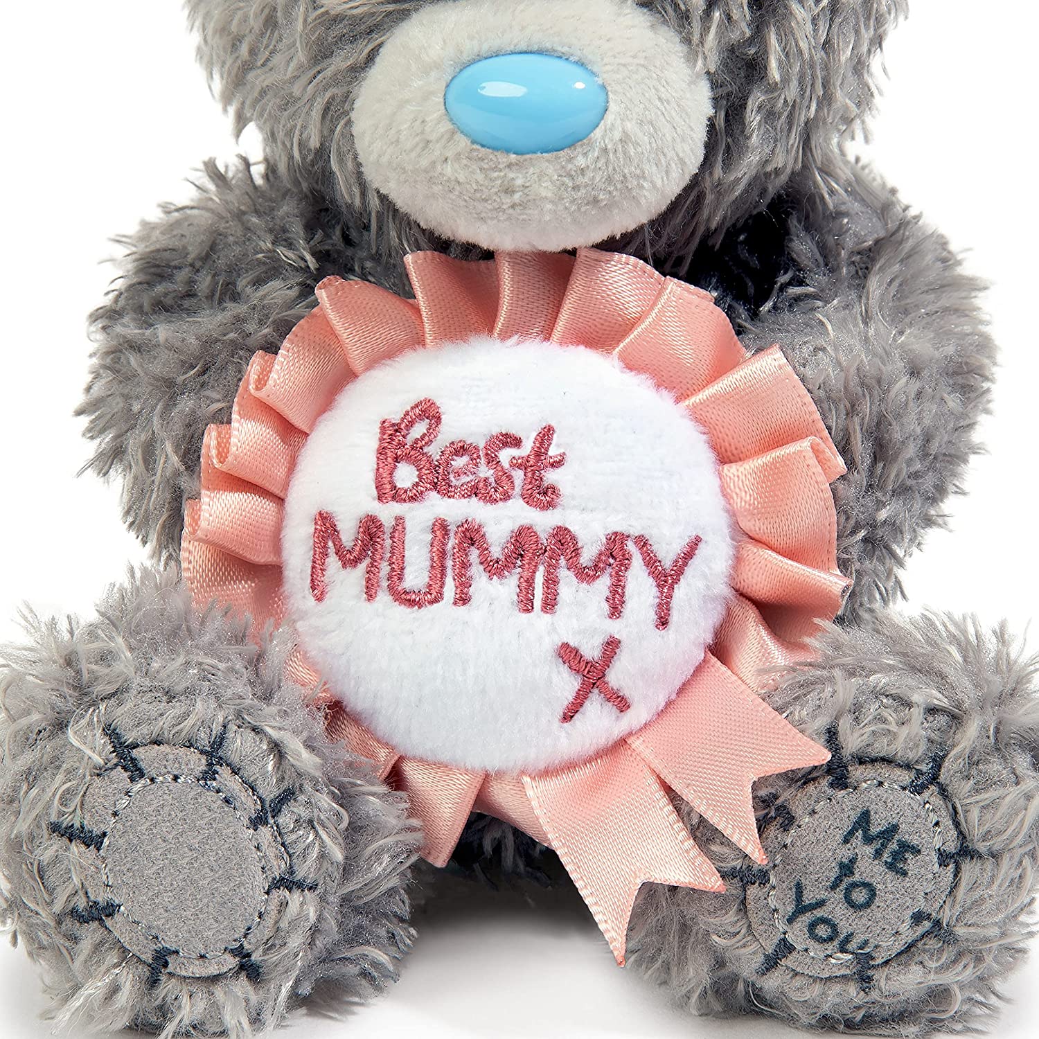 Elegant Mummy Rosette gift by Carte Blanche, a heartfelt Mother's Day accessory with intricate design and soft ribbon details.
