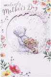 Handmade Bear Bear pushing a wheelbarrow greeting card by Carte Blanche for Mother's Day, featuring detailed illustrations.