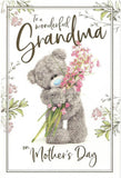 Beautiful Bear Wonderful Grandma Mother's Day greeting card by Carte Blanche featuring a charming design for celebrating grandmothers.