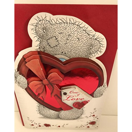 Carte Blanche Me To You I Love Bear Valentine Card featuring a cute bear illustration on a greeting card for Valentine's Day.
