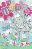 Carte Blanche mummy from Little Boy My Dinky Bear Mother's Day greeting card showing a heartfelt illustration.