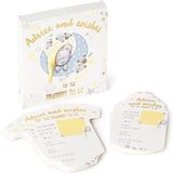 Tiny Tatty Teddy Baby Shower prediction and advice greeting cards by Carte Blanche, featuring adorable teddy bear illustrations.