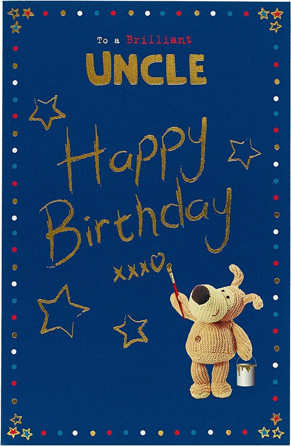Boofle To a Brilliant Uncle Happy Birthday