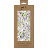 Glick Four Sheets of Cabbage White Tissue Paper, Each Sheet 750mm x 500mm Tissue Paper Cabbage White, Cabbage White Tissue Paper for Gift Wrapping, Birthday Cabbage White Tissue Paper (TPZ78)