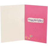 Birthday Card For Mummy With Envelope - Groovy Design With Colourful Illustration