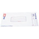 Small County polythene 16x23cm mail bag for greeting cards, pack of 25, lightweight and secure for mailing delicate items.