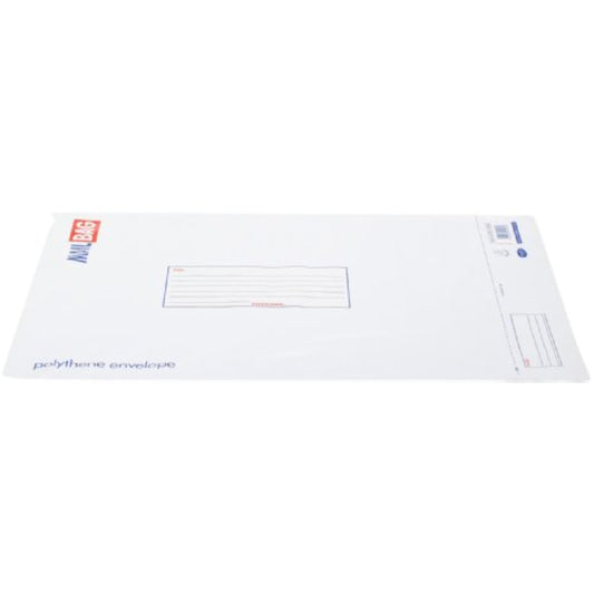 Large County polythene mail bag, 32x44cm, pack of 25, durable packaging supplies for secure postal shipping.