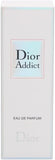Dior Addict women's fragrance bottle, 30ml Eau de Parfum, elegant glass container with Dior branding and floral accents.