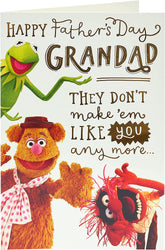 Disney The Muppets Father's Day Card For Grandad