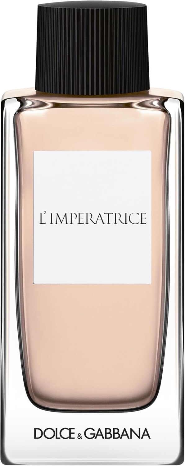 Dolce & Gabbana L'Impératrice women's fragrance 100ml bottle with elegant design and floral accents.