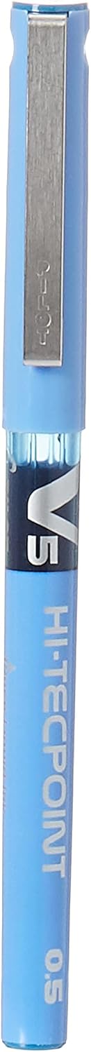 Pilot V5 Liquid Ink Rollerball 0.5 mm Tip Blue Single