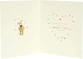 Boofle Birthday Card For Niece With Envelope - Cute Design A Big Flower Balloon, 737944-0-1, Multi, 159mm x 184mm