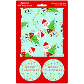 Santas 2 Sheets & 2 Tags